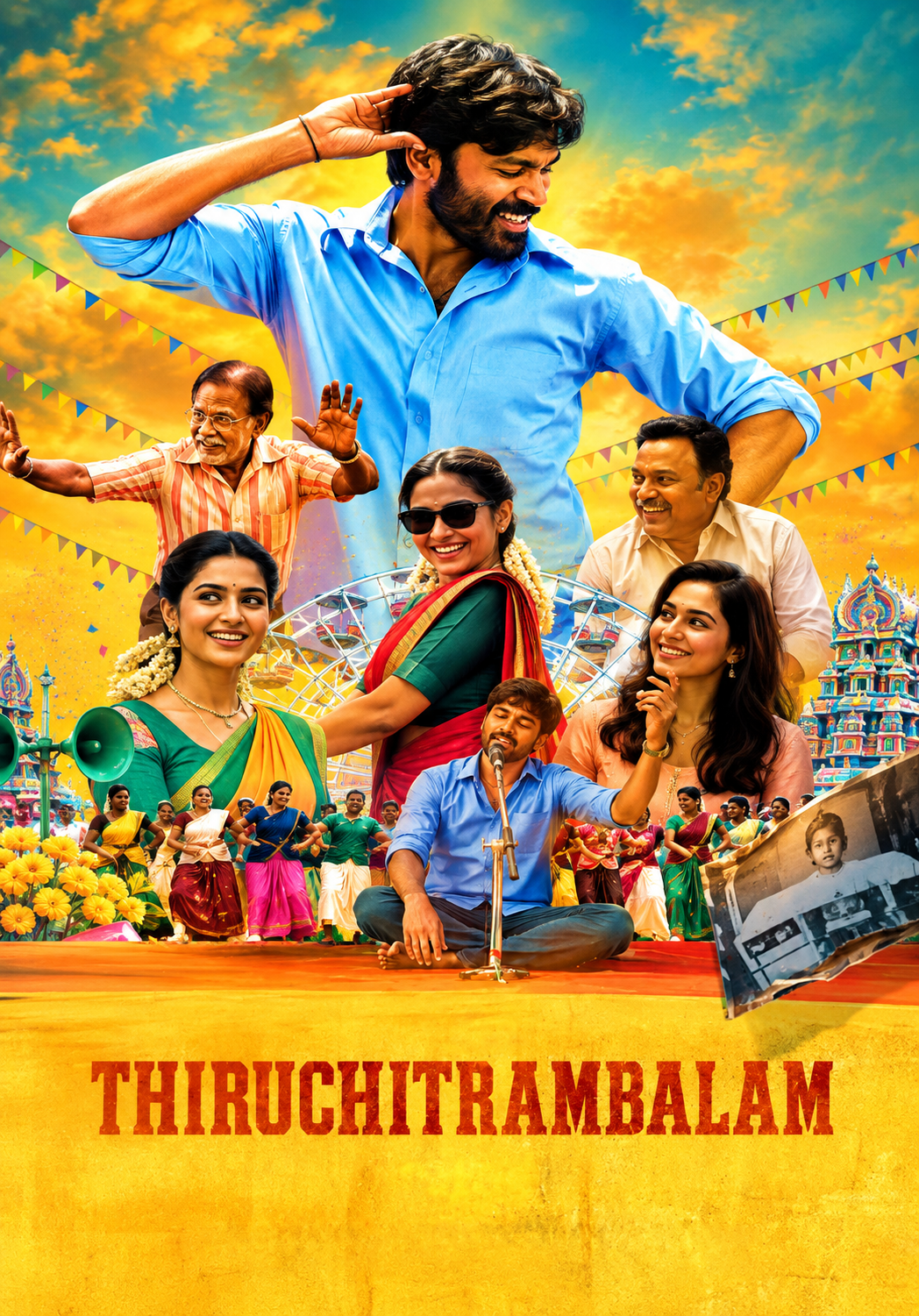 Thiruchitrambalam (2022) (Hindi + Tamil) Dual Audio UnCut South Movie HD ESub