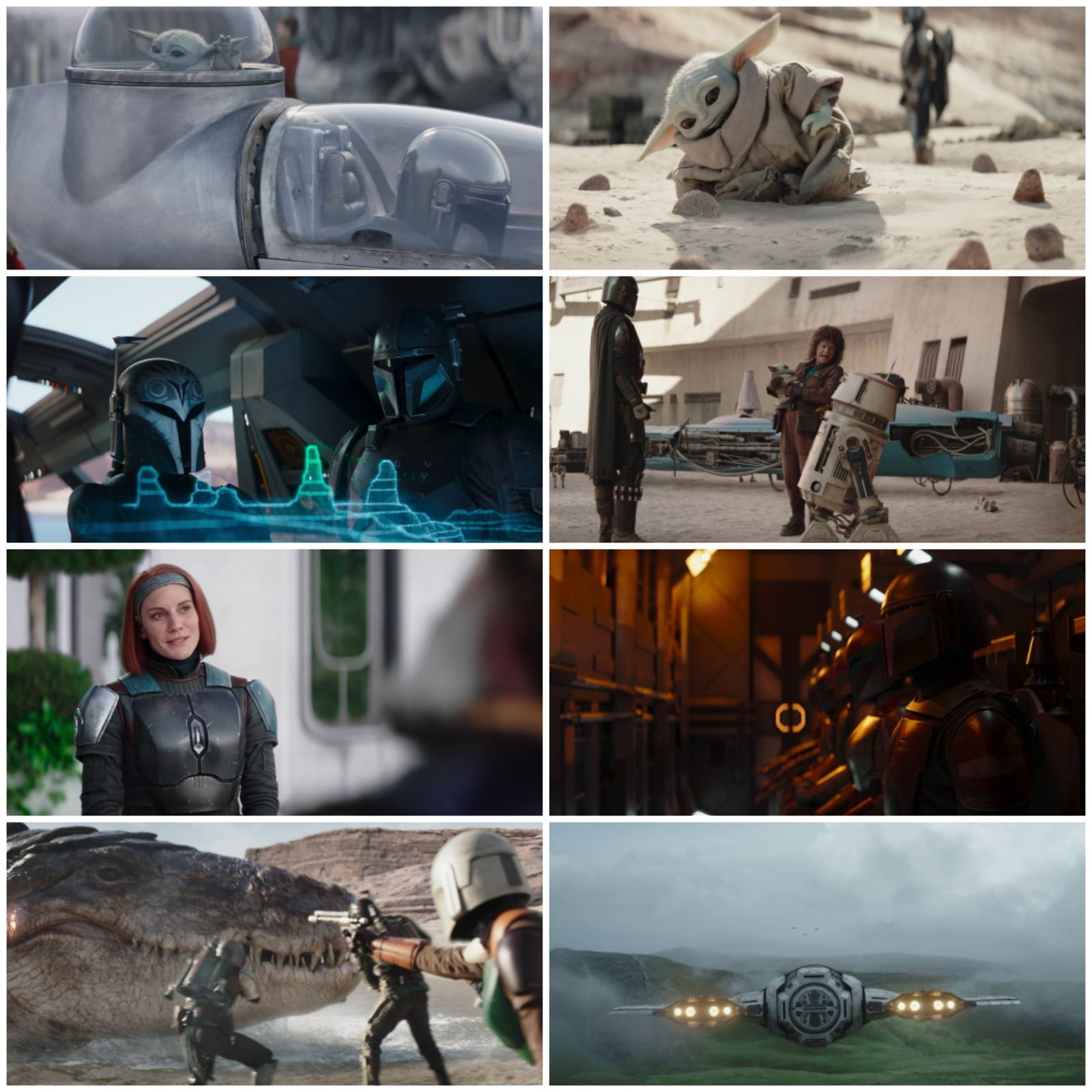 Star Wars The Mandalorian S3 (2023) Dual Audio (Hindi + English) Completed Web Series HEVC ESub Screenshot